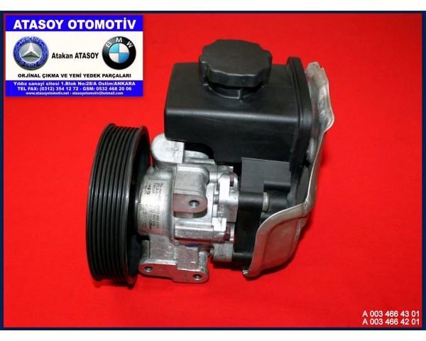 MERCEDES W211 E200 DİREKSİYON POMPASI 0034664301 0034664201 A0034664301 A0034664201 ZF 7692900519 LH2110833 M271 MOTOR 128 BAR